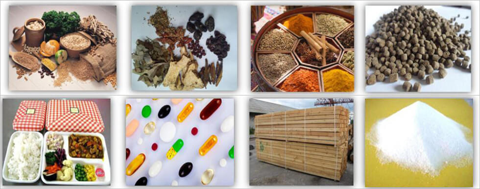 microwave drying machine applications